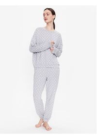 DKNY Koszulka piżamowa YI2122627 Szary Regular Fit. Kolor: szary. Materiał: syntetyk #3