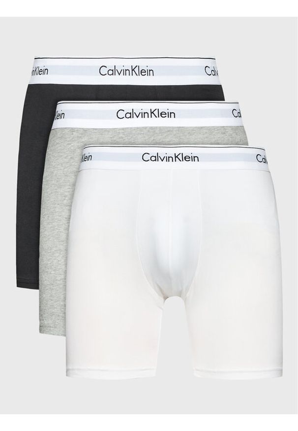 Calvin Klein Underwear Komplet 3 par bokserek 000NB2381A Kolorowy. Materiał: bawełna. Wzór: kolorowy
