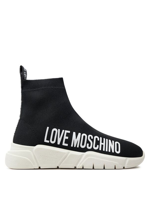 Love Moschino - Sneakersy LOVE MOSCHINO. Kolor: czarny
