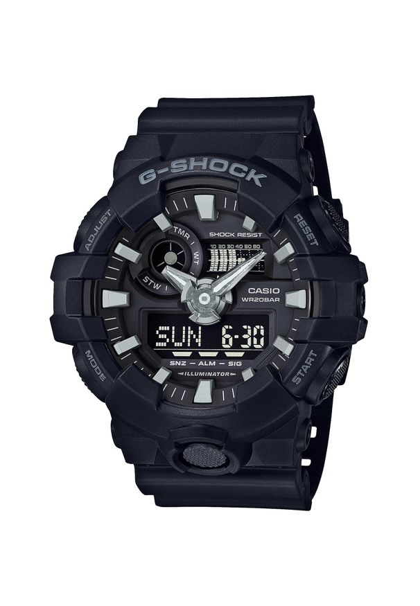 G-Shock - G-SHOCK ZEGAREK ORIGINAL GA-700-1BER. Rodzaj zegarka: analogowe
