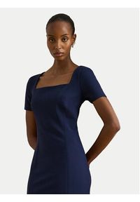 Lauren Ralph Lauren - LAUREN RALPH LAUREN Sukienka koktajlowa 253P08759001 Granatowy Slim Fit. Kolor: niebieski. Materiał: syntetyk. Styl: wizytowy #3