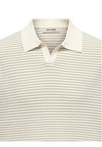 Only & Sons Polo Kian 22033457 Beżowy Relaxed Fit. Typ kołnierza: polo. Kolor: beżowy. Materiał: bawełna #6