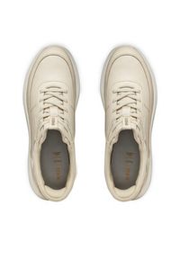 Geox Sneakersy D Spherica Plus D567MB 00085 C1122 Écru. Materiał: skóra #4