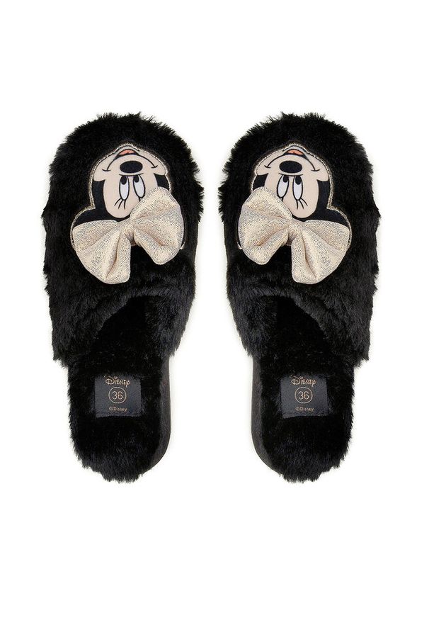 Kapcie Disney Classics. Kolor: czarny. Wzór: motyw z bajki