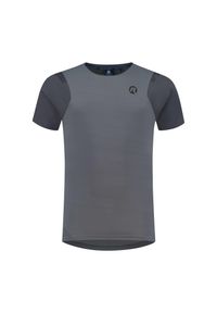 ROGELLI - Koszulka rowerowa MTB męska Rogelli ADVNTR Distance. Kolor: szary. Sport: kolarstwo #1