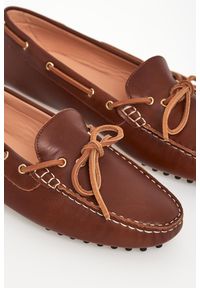 Marella - Mokasyny damskie skórzane MARELLA. Materiał: skóra #4