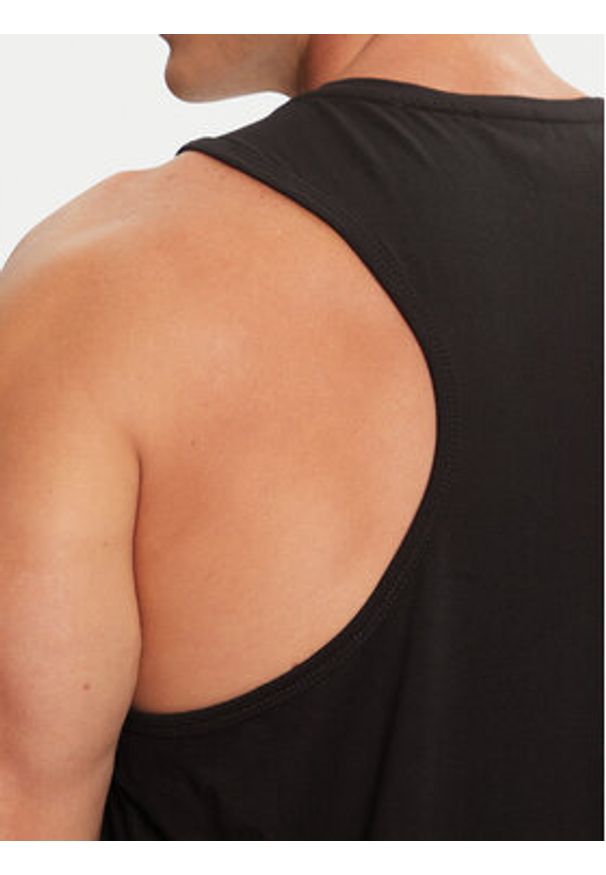BOSS - Boss Tank top 50491711 Czarny Regular Fit. Kolor: czarny. Materiał: bawełna