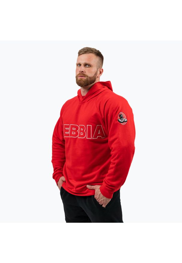 Bluza NEBBIA Legacy. Kolor: czerwony. Sport: fitness
