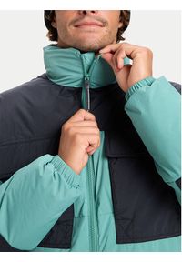 Quiksilver Kurtka zimowa Stay Puff EQYJK04179 Turkusowy Regular Fit. Kolor: turkusowy. Materiał: syntetyk. Sezon: zima #7