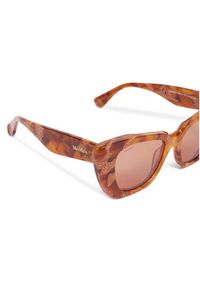 Max Mara Okulary przeciwsłoneczne MM0099 56E Brązowy. Kolor: brązowy #4