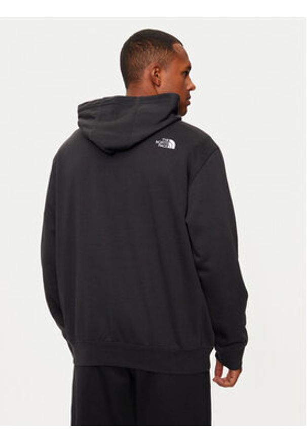 The North Face Bluza Essential NF0A89ES Czarny Regular Fit. Kolor: czarny. Materiał: syntetyk