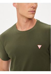 Guess T-Shirt M2YI24 J1314 Zielony Slim Fit. Kolor: zielony. Materiał: bawełna #4