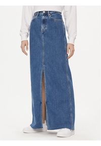 Tommy Jeans Spódnica jeansowa Claire DW0DW17673 Niebieski Regular Fit. Kolor: niebieski. Materiał: bawełna #1