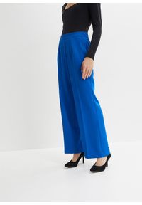bonprix - Spodnie Marlena. Kolor: niebieski #1