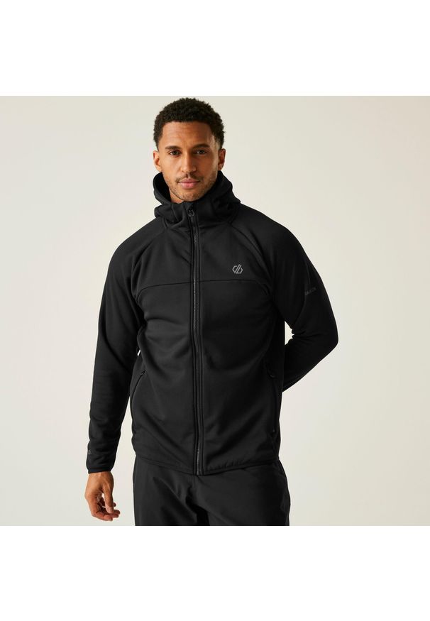 DARE 2B - Bluza męska z kapturem Camber II Dare 2b. Typ kołnierza: kaptur. Kolor: czarny. Materiał: materiał. Sezon: zima. Sport: narciarstwo