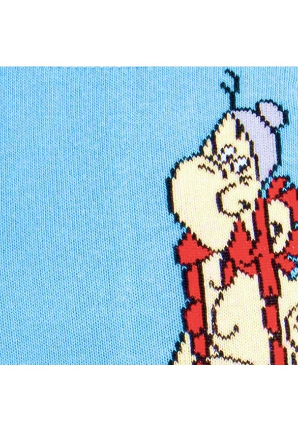 His Story - Skarpetki Bawełniane - Tematyczne - Obelix. Kolor: niebieski. Materiał: elastan, bawełna, poliamid