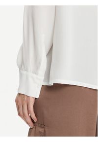 Marella Koszula Sigma 2413111032 Écru Regular Fit. Materiał: jedwab, wiskoza