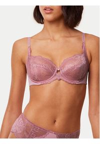 Triumph Biustonosz z fiszbiną Wild Peony Florale 10209608 Różowy. Kolor: różowy. Materiał: syntetyk #4