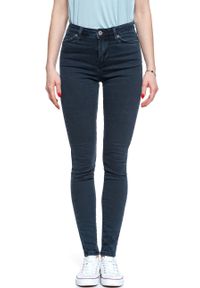 Mustang - MUSTANG Zoe Super Skinny DENIM BLACK 1009311 4000 684. Wzór: jednolity