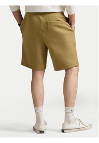 Polo Ralph Lauren Szorty sportowe 710881520503 Beżowy Regular Fit. Kolor: beżowy. Materiał: bawełna. Styl: sportowy #3