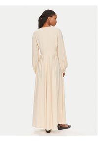 Weekend Max Mara Sukienka wieczorowa Guelfi WEEKEND MAX MARA-2415221052 Beżowy Regular Fit. Kolor: beżowy. Materiał: syntetyk. Styl: wizytowy #3