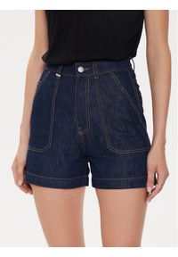 United Colors of Benetton - United Colors Of Benetton Szorty jeansowe 42CLD9015 Granatowy Regular Fit. Kolor: niebieski. Materiał: bawełna