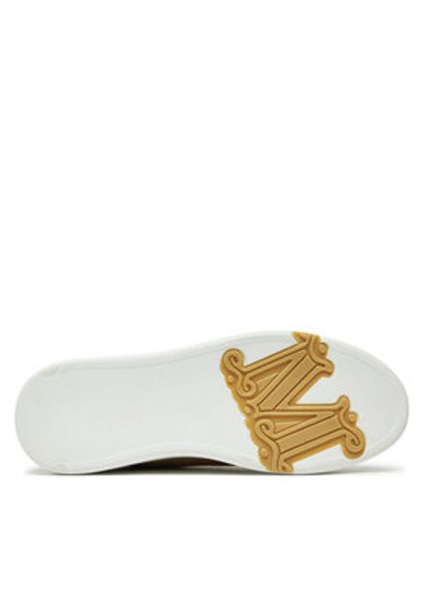 Max Mara Sneakersy TMAXI 2424766112650 Brązowy. Kolor: brązowy. Materiał: skóra