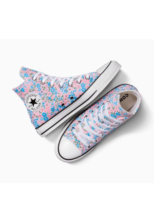 Adidasy Converse Chuck Taylor All Star Mini Flowers, Dla obu płci. Kolor: wielokolorowy. Materiał: materiał. Model: Converse All Star