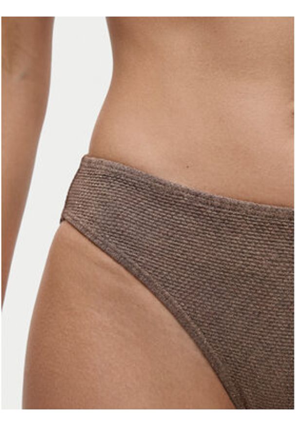 Roxy Bikini Lascaa Brialete ERJX203575 Brązowy. Kolor: brązowy. Materiał: syntetyk