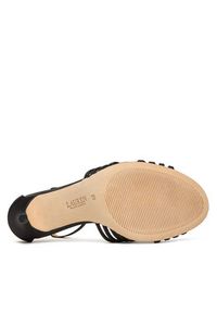 Lauren Ralph Lauren - LAUREN RALPH LAUREN Sandały Allie 802P02072002 Czarny. Kolor: czarny. Materiał: materiał #4