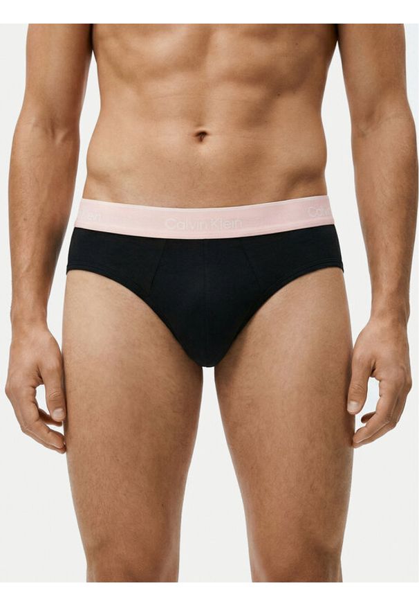 Calvin Klein Underwear Komplet slipów LV00NB4388 Czarny. Kolor: czarny. Materiał: bawełna