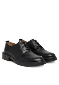 Calvin Klein Półbuty Cupped Postman Derby Laceup Lth HM0HM01996 Czarny. Kolor: czarny. Materiał: skóra #6