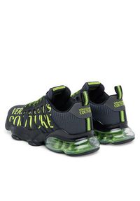 Versace Jeans Couture Sneakersy 79YA3SU1 ZSC93 831 Szary. Kolor: szary. Materiał: materiał #3
