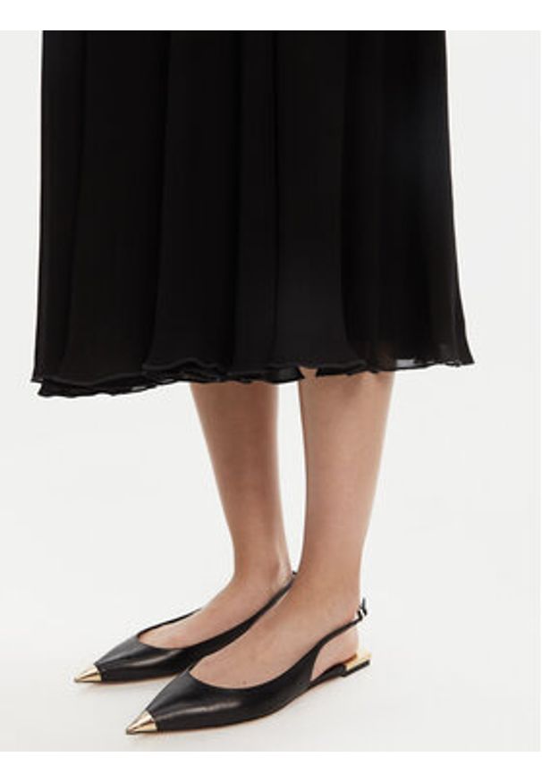 Marella Spódnica maxi Brado 2523106011 Czarny Regular Fit. Kolor: czarny. Materiał: wiskoza