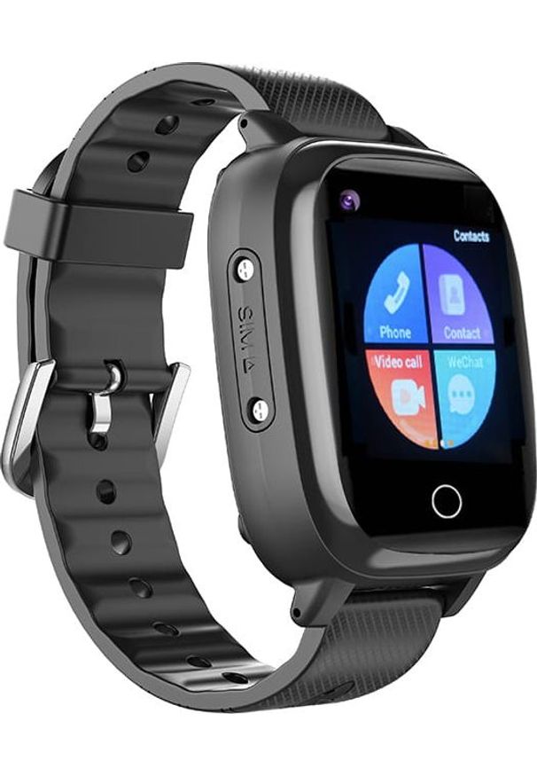 GARETT - Smartwatch Garett Kids Sun Pro 4G Czarny (Kids Sun Pro 4G czarny). Rodzaj zegarka: smartwatch. Kolor: czarny