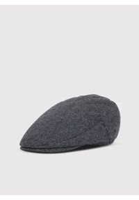 Pako Lorente - PAKO LORENTE – Grafitowy kaszkiet męski. Kolor: szary. Materiał: poliester, wełna. Sezon: zima. Styl: elegancki #1