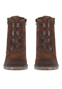 Remonte Botki D1A76-20 Brązowy. Kolor: brązowy. Materiał: skóra #5
