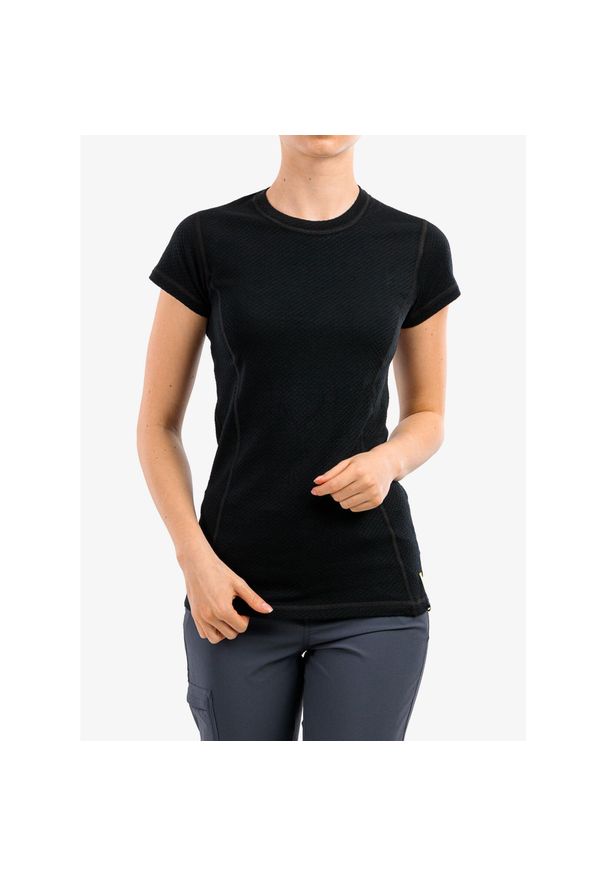 SENSOR - Koszulka termoaktywna damska Sensor Merino DF Tee SS. Kolor: czarny