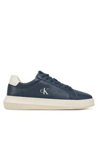 Calvin Klein Jeans Sneakersy Chunky Cupsole Lth Mg Tc YM0YM01198 Granatowy. Kolor: niebieski. Materiał: skóra