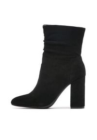 DeeZee Botki WYL3236-1 Czarny. Kolor: czarny. Materiał: materiał #6