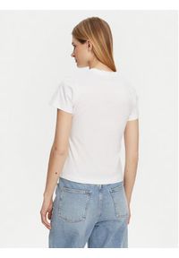 Guess T-Shirt V5GI03 I3Z14 Biały Regular Fit. Kolor: biały. Materiał: bawełna