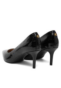 Lauren Ralph Lauren - LAUREN RALPH LAUREN Szpilki 802961787005 Czarny. Kolor: czarny. Materiał: lakier, skóra. Obcas: na szpilce #5