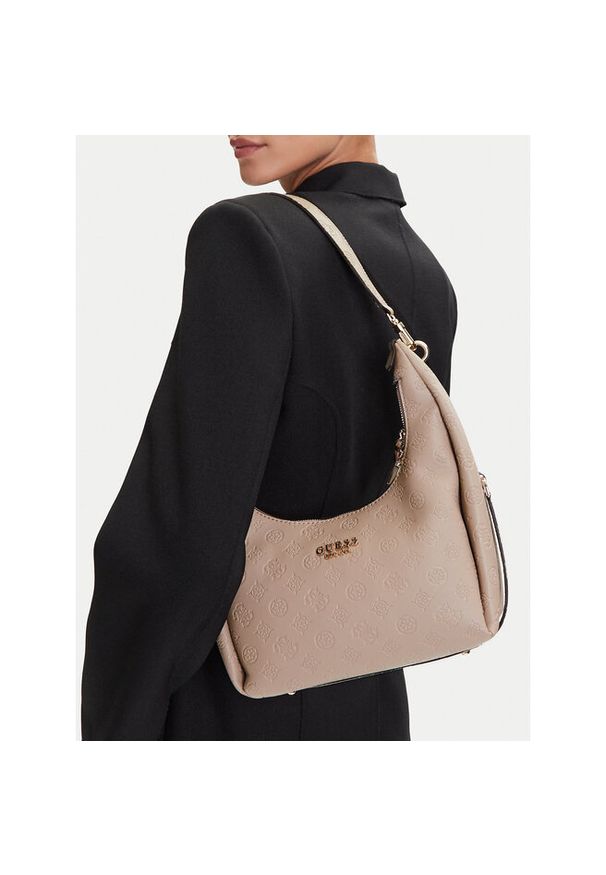 Torebka Guess. Kolor: beżowy