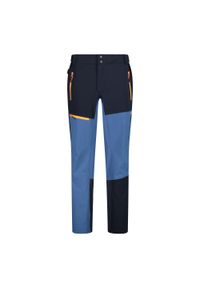 Spodnie skiturowe męskie CMP. Kolor: niebieski. Sezon: zima. Sport: narciarstwo #1