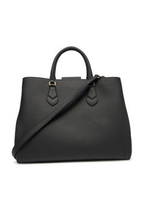 BOSS Torebka 50547745 Czarny. Kolor: czarny. Materiał: skórzane