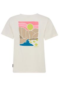 Protest - T-Shirt damski PROTEST PRTSoap. Kolor: biały