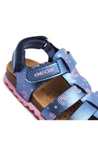 Geox Sandały B Sandal Chalki Girl B452RA 000NF CF48T M Granatowy. Kolor: niebieski #3