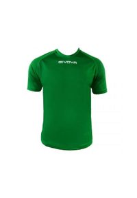 Givova - Męska Koszulka Piłkarska One Mac010007. Kolor: zielony. Sport: piłka nożna