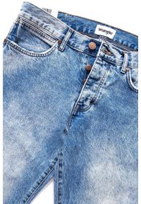 Wrangler - WRANGLER SPODNIE MĘSKIE SPENCER GLASTON BLUE W16AGW13SS OUTLET 112127214. Stan: obniżony. Wzór: aplikacja #5