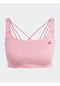 Adidas - adidas Biustonosz sportowy CoreFlow Medium-Support Bra HR9669 Różowy. Kolor: różowy. Materiał: syntetyk #5